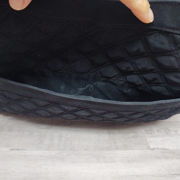 Vera Bradley~Microfiber Tote/Purse~Black - Picture 11 of 11